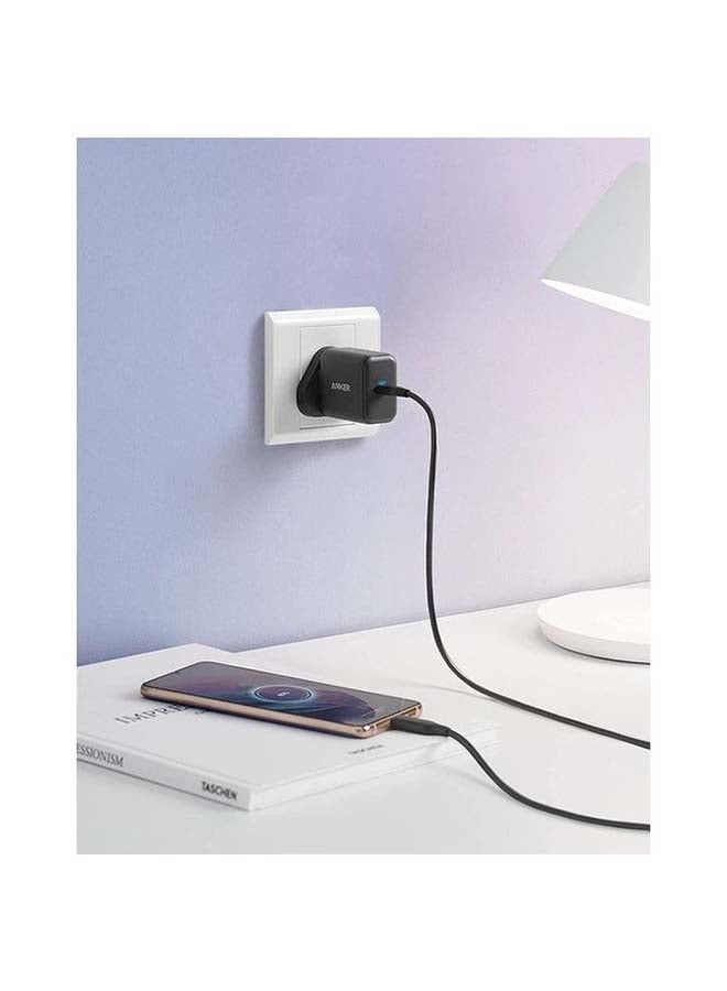 Anker - 25W PD Wall Charger Fast Charging For Galaxy S21/S21+/S21 Ultra/S20/Z Flip/Note20/20 Ultra/Note10/10+/S9/S8/S10e black - Image 1