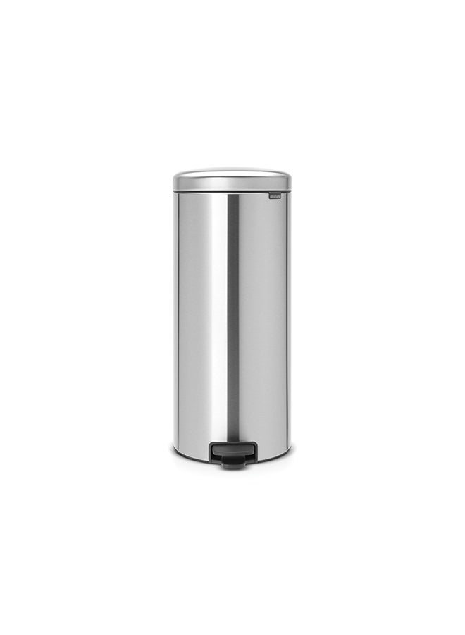 brabantia Pedal Bin Newicon With Inner Bucket Matt Steel 30Liters  - Image 1