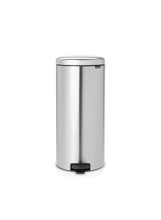 Pedal Bin Newicon With Inner Bucket Matt Steel Fingerprint Proof 30Liters - v1647847594/N47691413A_1