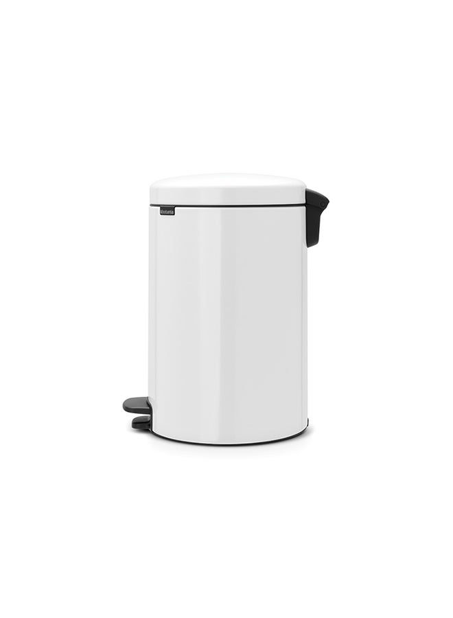 Pedal Bin Newicon With Plastic Inner Bucket White 20Liters - v1647847596/N47691416A_4