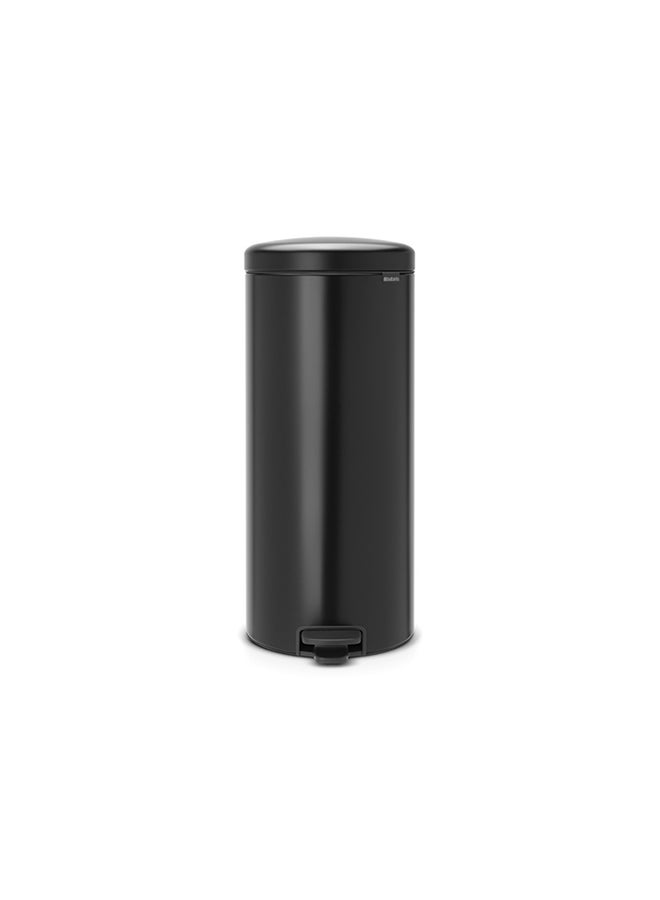 brabantia Pedal Bin Newicon With Inner Bucket Matt Black 30Liters  - Image 1