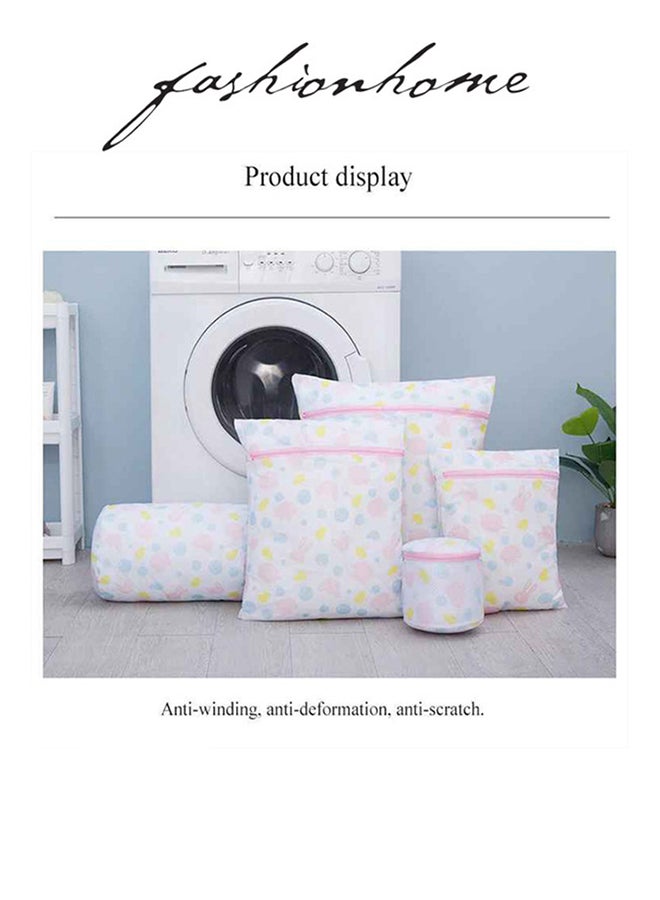fashionhome Fabric Laundry Wash Bag multicolour 33x22cm - Image 2