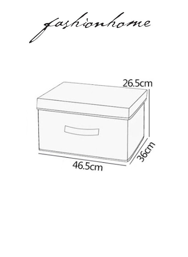 Closet Organizer Storage Box White/Grey