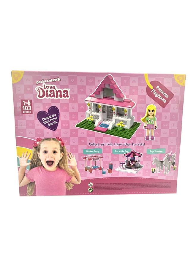 Love Diana Construction Basic Set - Princess Playhouse  - Image 2