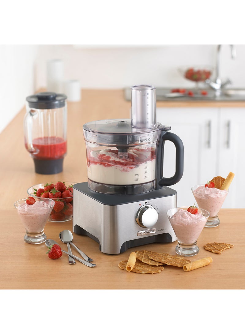 KENWOOD - Electric Food Processor With Variable Speed 1000 W 1.5 L 1000 W FDM788BA Silver - Image 1