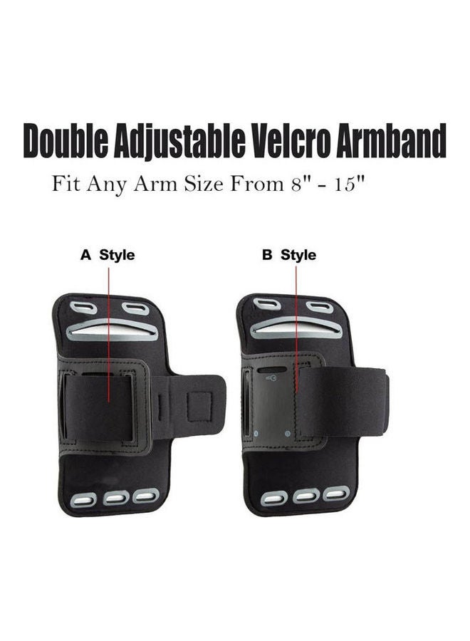 Generic Armband Water Resistant Sports Armband With Key Holder Night Reflective For Iphone X 8 Plus 7 Plus, 6 Plus, 6S Plus,Galaxy S8,S8+,S6/S5, Note 4 - Image 2