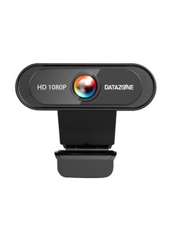 Datazone USB 2MP Web Digital Camera Full HD With Microphone Clip Black  - Image 2