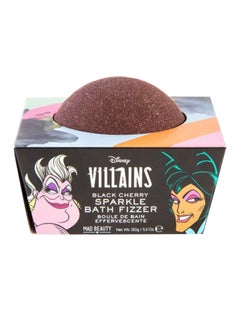 Disney Villains Black Cherry Sparkle Bath Fizzer 150grams