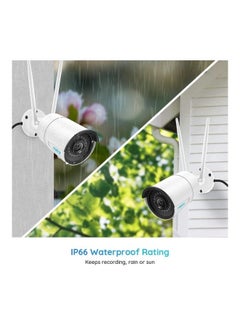 reolink 4MP Plug-In WiFi Security Cameras System For Home 2.4/5Ghz Night Vision IP66 Waterproof Motion Detection Work With Google Assistant  - Image 4