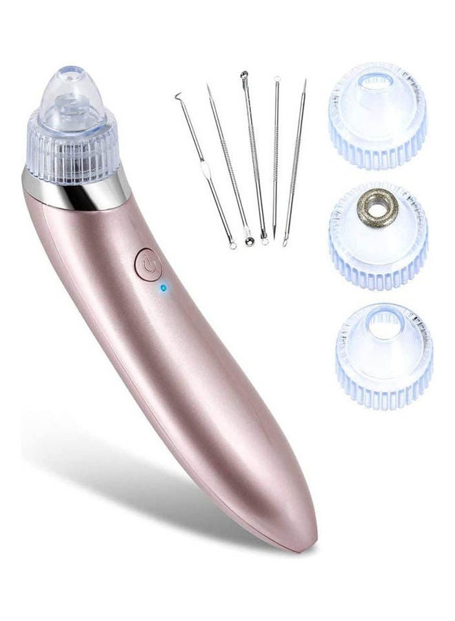 Jafic Head Remover Electronic Facial Pore Cleaner Skin Peeling Acne Remover Utilizes Pore Vacuum Comedone Extractor ( ) Pink - Image 1