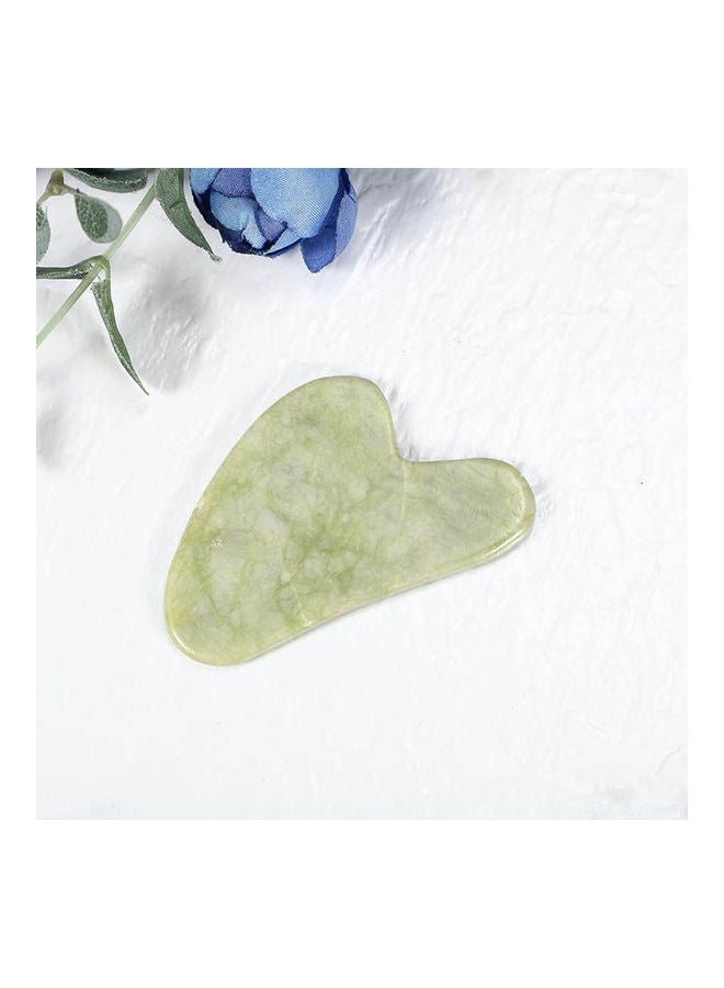 قطعتان من أدوات تدليك الوجه من اليشم على شكل لوح جواشا - Image 3