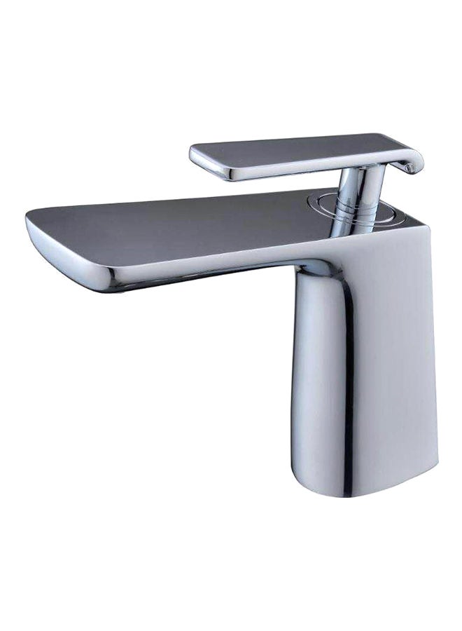 Exposed Basin Faucet Silver 10.4x5.5x14.9cm - Image 1
