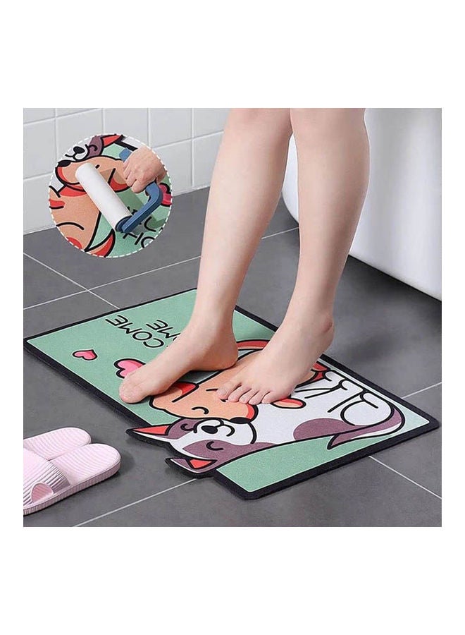 Door Mats Cartoon Welcome Home Bathroom Rugs Multicolour 60X40cm - Image 3