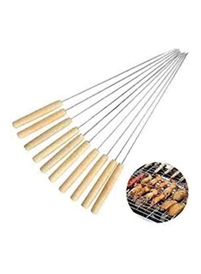ماركة غير محددة Bars For Barbecues Silver 