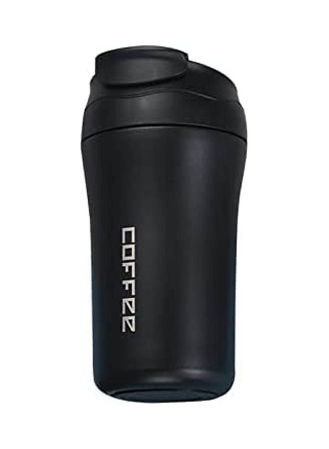 Dual Function Thermal Gift Mug With Flip Spout And Lock Lid Black  - Image 1