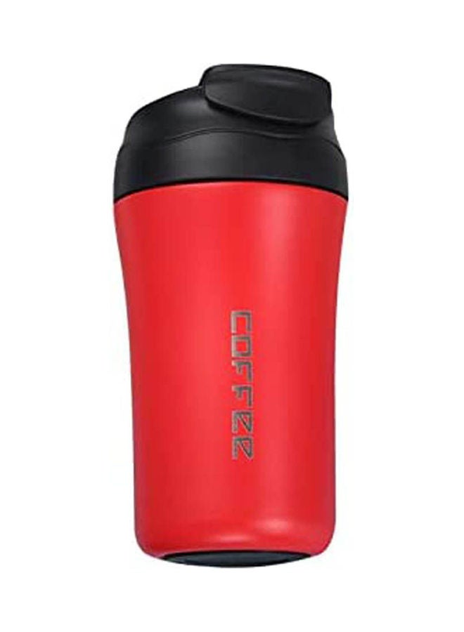 Dual Function Thermal Gift Mug With Flip Spout And Lock Lid Red  - Image 1