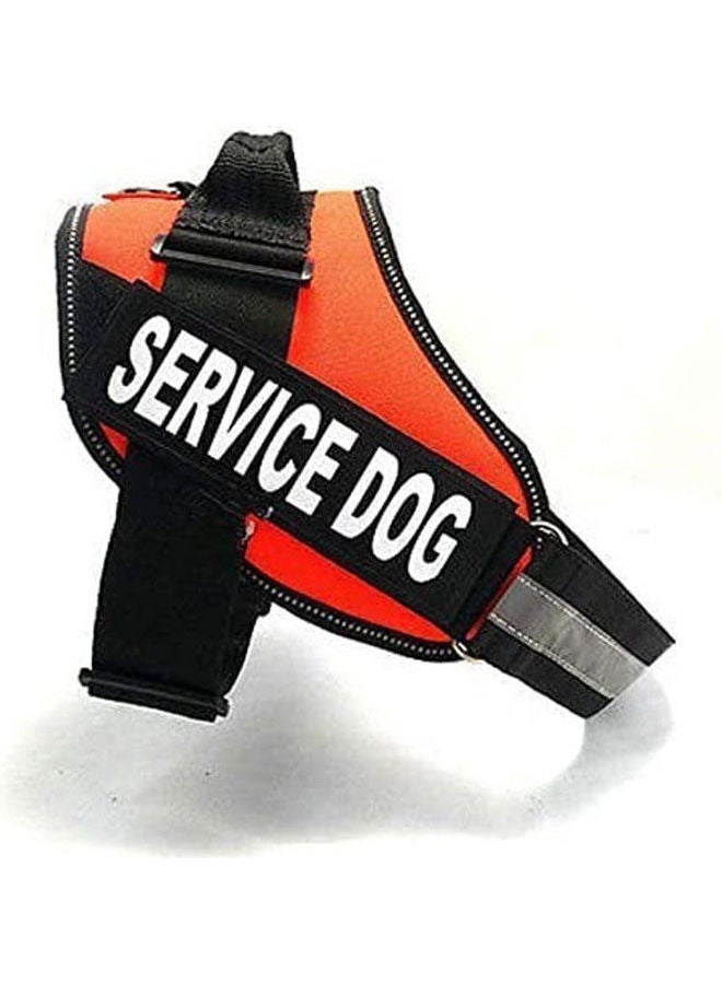 Comfortable Dog Vest Harness For Service Dogs Orange