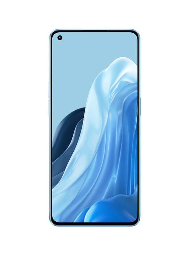OPPO - Reno 7 Pro 5G Dual SIM Startrails Blue 12GB RAM 256GB With Watch - Middle East Version - Image 1