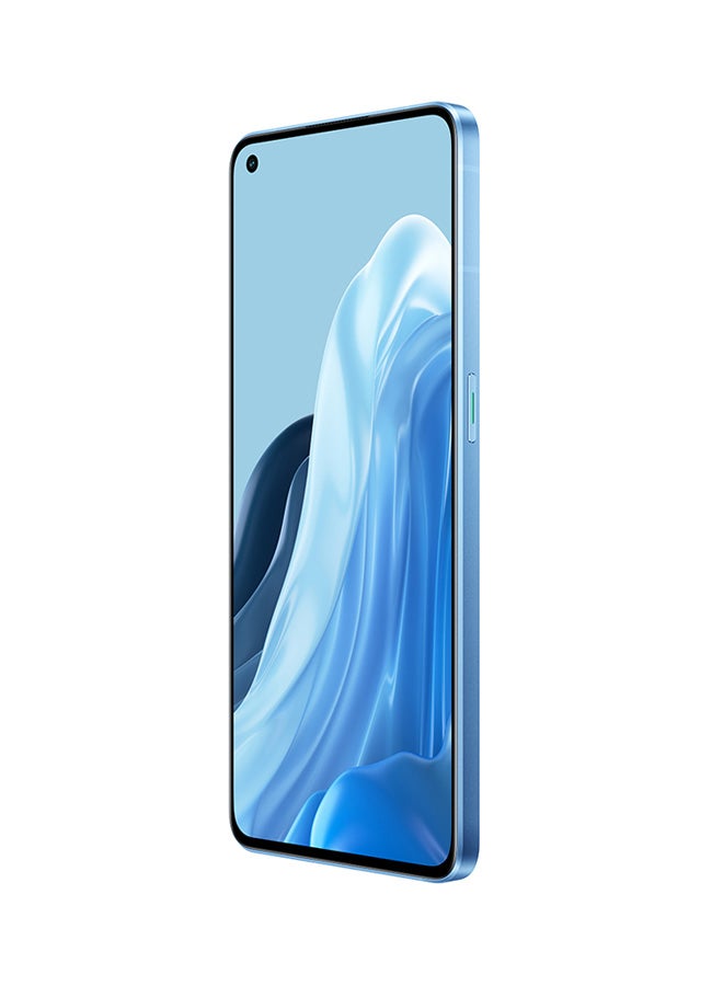 OPPO - Reno 7 Pro 5G Dual SIM Startrails Blue 12GB RAM 256GB With Watch - Middle East Version - Image 1