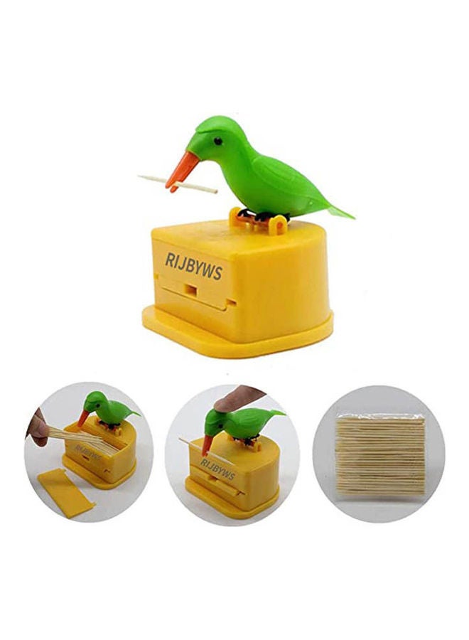 Jayan Bird Toothpick Dispenser Yellow - v1647858161/N52945634A_1