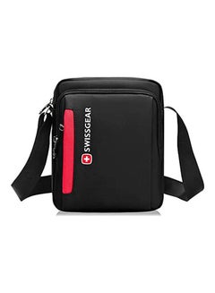 Waterproof Deluxe Messenger Handbag Swiss Gear Crossbody For Tablet And Mobiles - Black