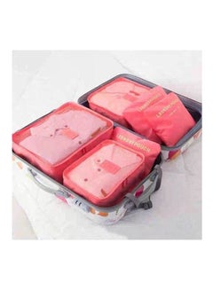 Wonderful Travel Bags And Trip Organizer - 6 Pieces Multicolor