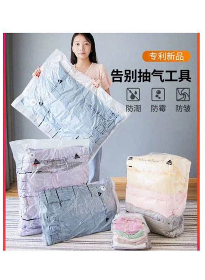 Generic - Vacuum Seal Storage Bag - 4pcs Multicolor 120x80cm - Image 1