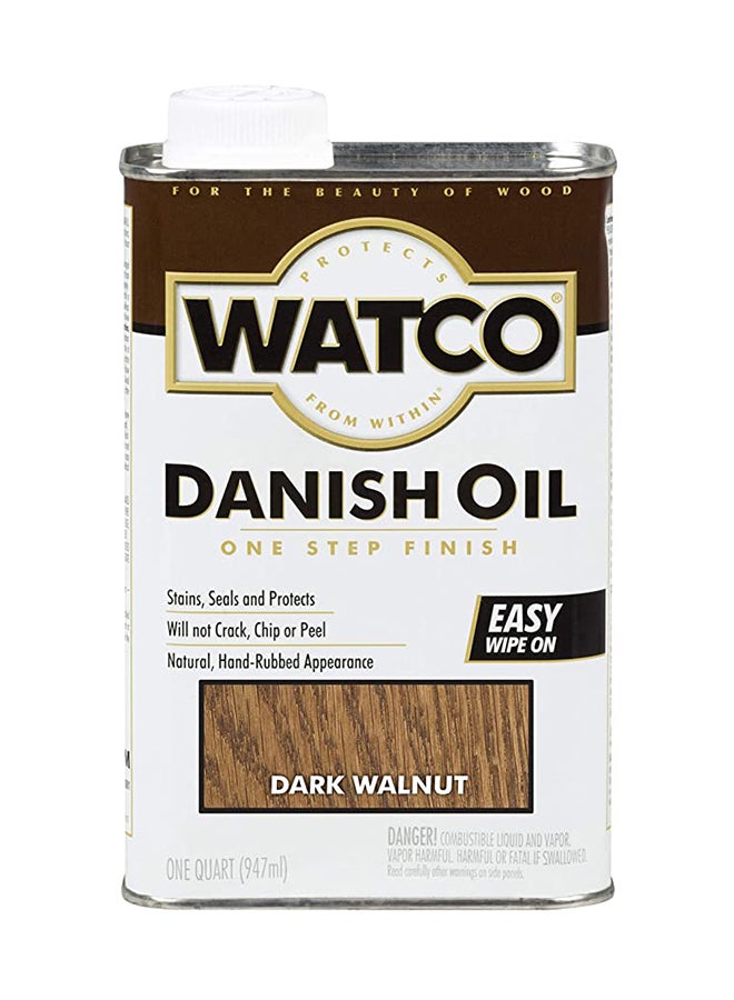 Danish Oil Dark Walnut 947ml