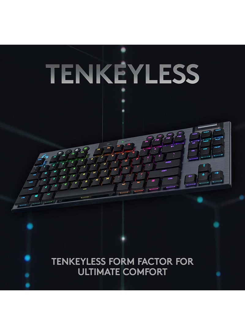 لوجيتيك - سماعة الألعاب G915 Tenkeyless 44978 باللون الأسود - Image 1