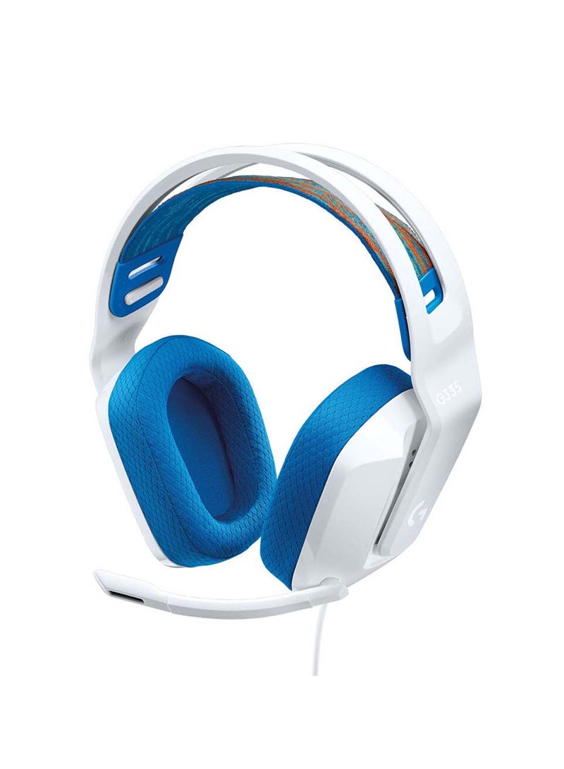 Logitech G335 PC Gaming Headset 52916 White  - Image 1