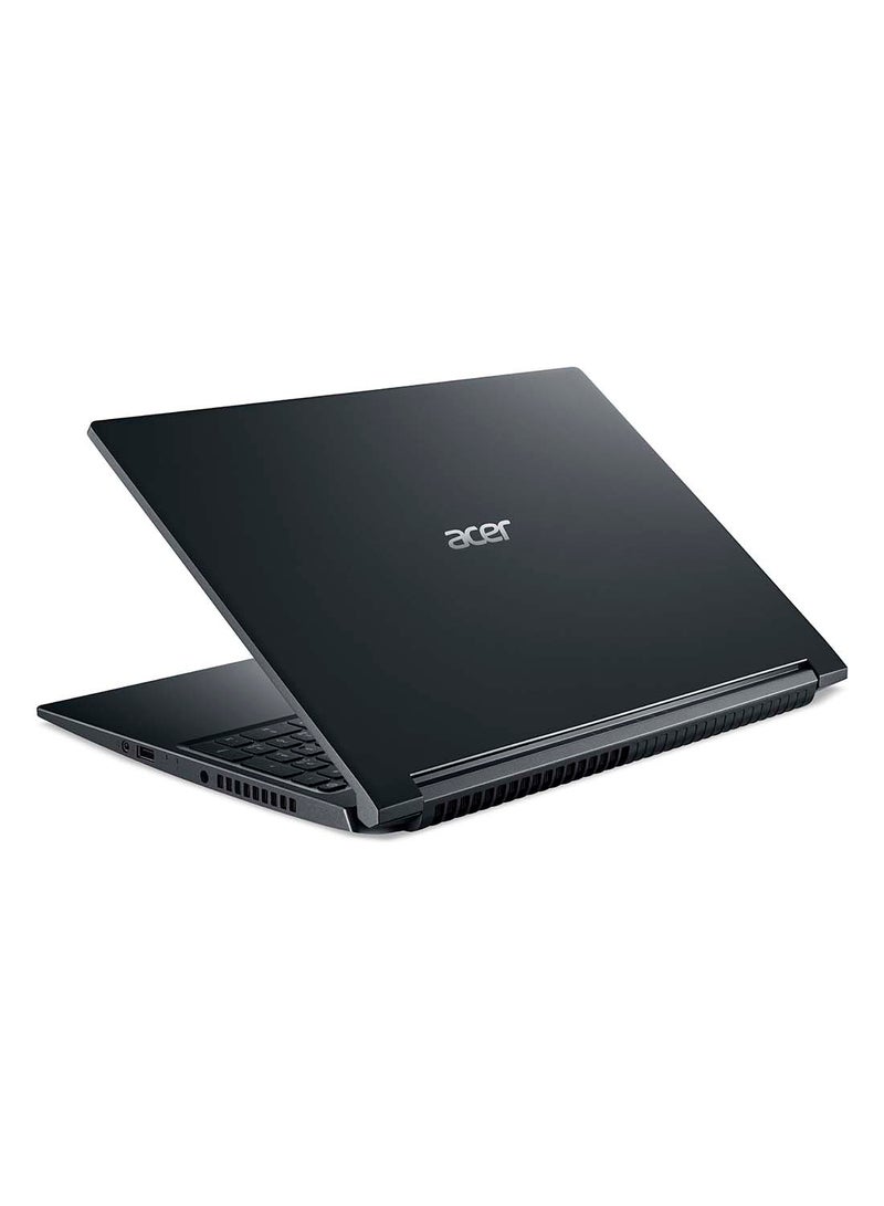 Acer - Aspire 7 A715 Gaming Notebook With 15.6-Inch FHD Display, AMD Ryzen 5-5500U Processor/8GB RAM/512GB SSD/4GB NVIDIA GeForce GTX 1650 Graphics Card/Windows 11 Home English/Arabic Charcoal Black - Image 1