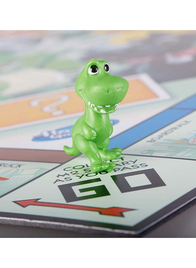 Monopoly My First Monopoly Junior Hasbro Board Game For Kids Indoor Home Game 2 To 6 Players  - Image 4