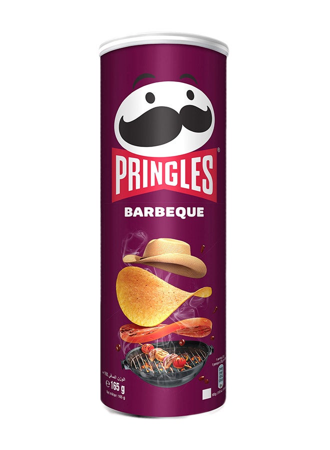 Various Pringles Crisps Texas BBQ Sauce 165grams - Image 1