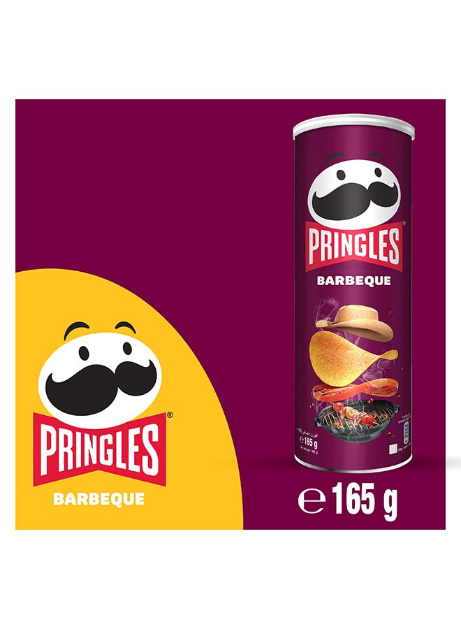 Various Pringles Crisps Texas BBQ Sauce 165grams - Image 2