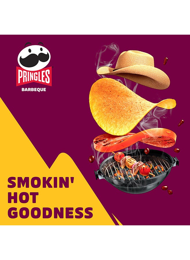Various Pringles Crisps Texas BBQ Sauce 165grams - Image 4