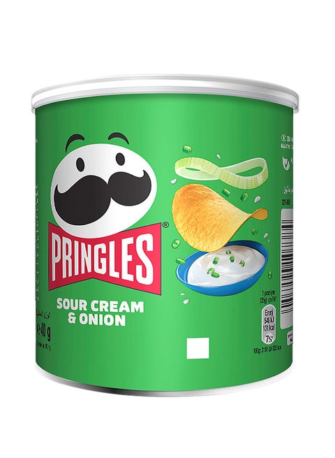 Sour Cream And Onion Chips 40grams