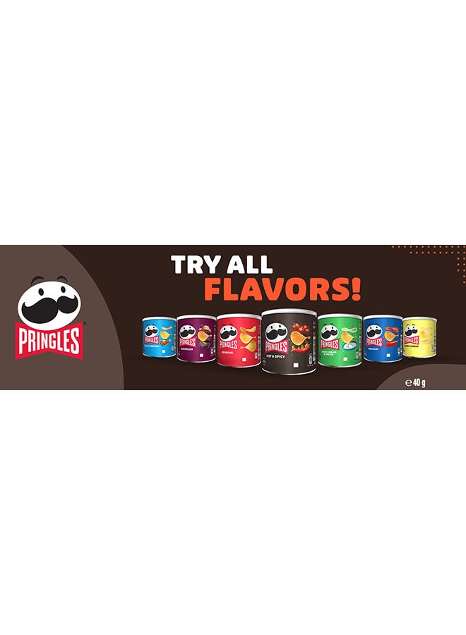 Pringles - Hot & Spicy Potato Chips 40grams - Image 1