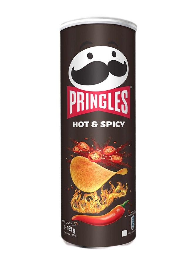 Pringles Hot And Spicy Flavored Chips 165grams - Image 1
