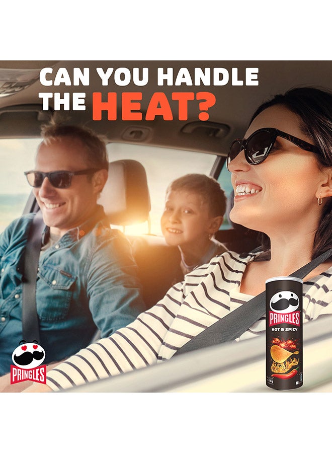Pringles Hot And Spicy Flavored Chips 165grams - Image 5