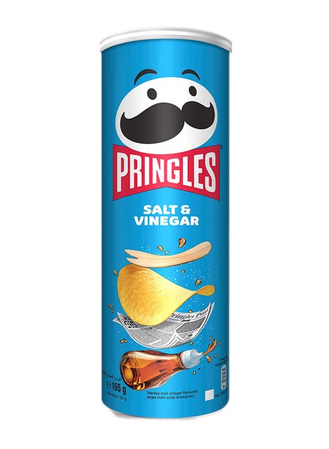 Salt And Vinegar Flavored Chips 165grams