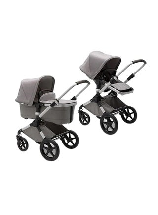 Fox Style Stroller Set Complete, Mineral Light Grey - v1647874752/N47595245A_1