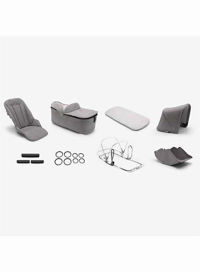 Bugaboo - Fox Style Stroller Set Complete, Mineral Light Grey - Image 1