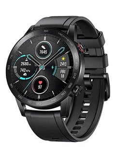 Honor Magic 2 Smartwatch With Leather Strap Charcoal Black  - Image 1