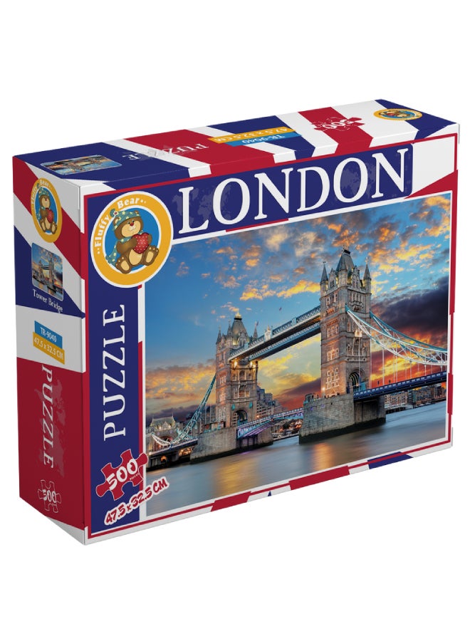 فلفي بي لغز جسر برج لندن 500 قطعة