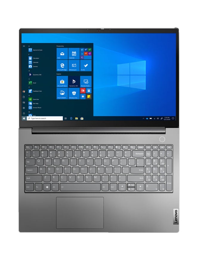 Lenovo - ThinkBook 15 G2 ITL (Upgraded Version) Laptop With 15.6 Inch FHD Display, Intel Core i5-1135G7 Processor/8GB RAM/512GB SSD/Intel Integrated Iris Xe Graphics/Windows 10 Pro English/Arabic Mineral Grey - Image 1