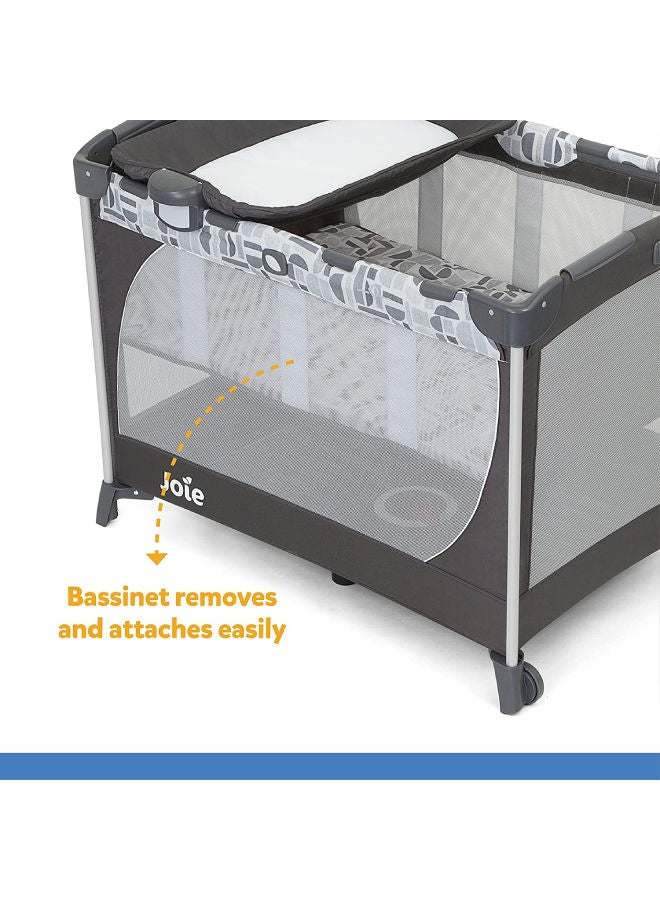 joie - Logan Portable Changing Travel Cot - Image 1