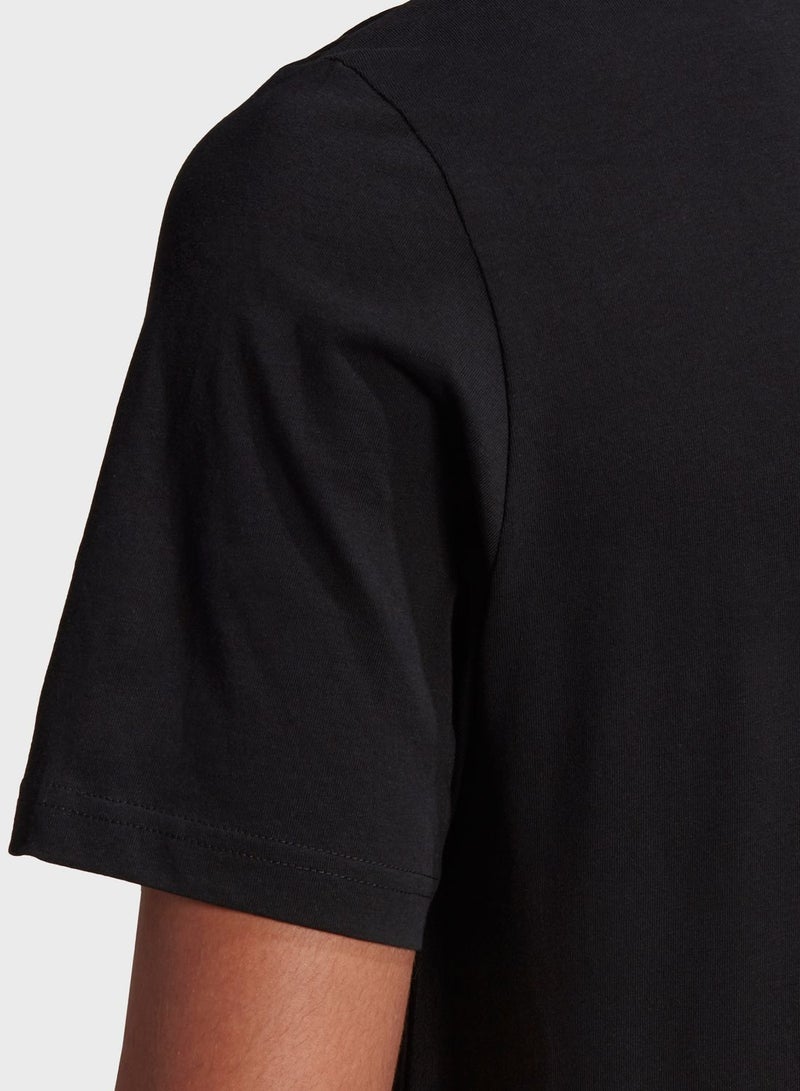 Adidas Essential T-Shirt Black - Image 4