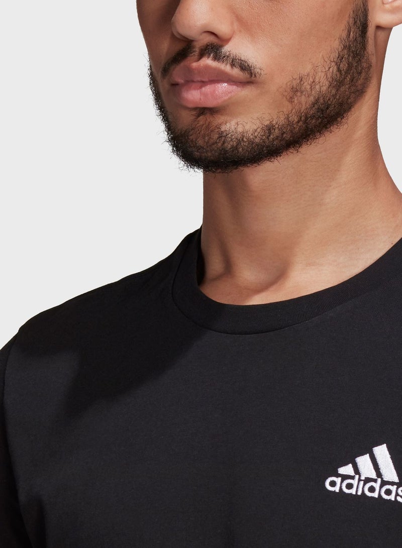 Adidas Essential T-Shirt Black - Image 3