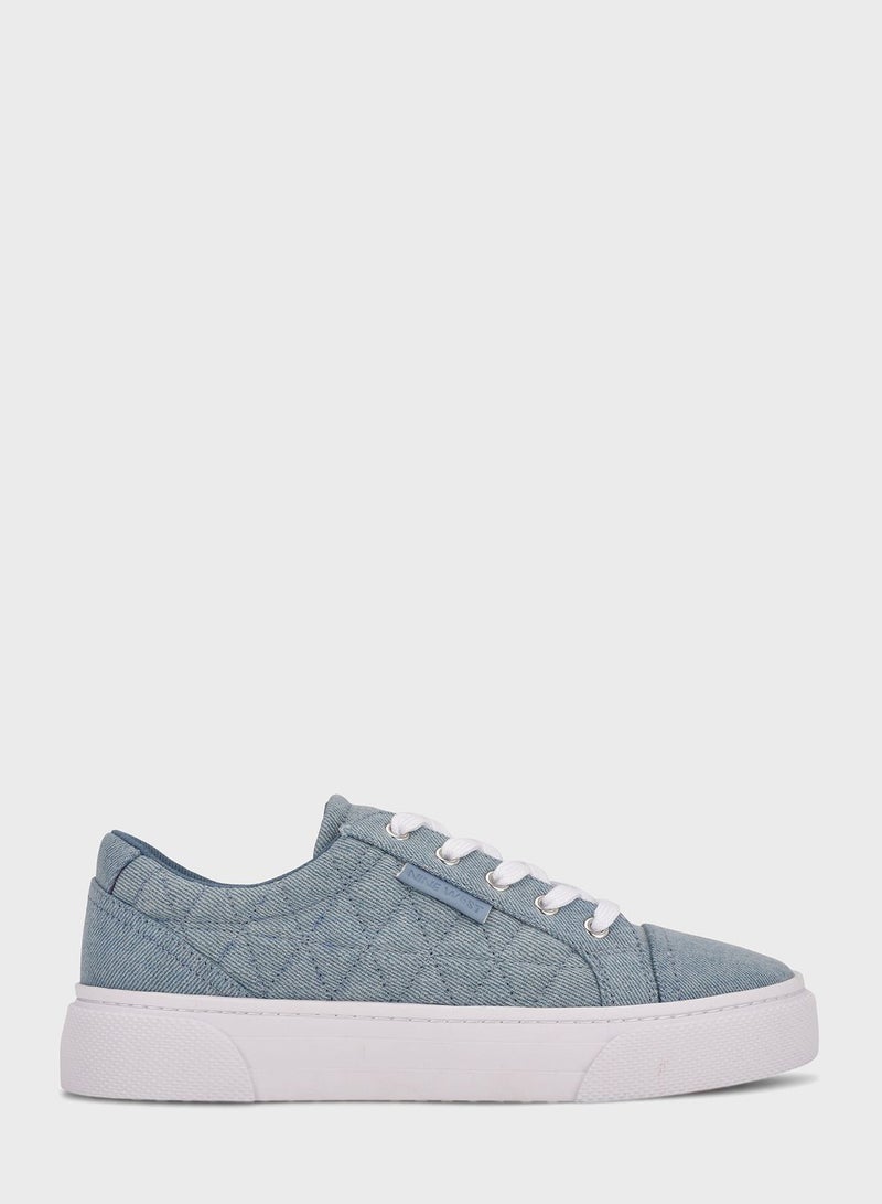 NINE WEST Casual Low Top Sneakers Blue  - Image 1