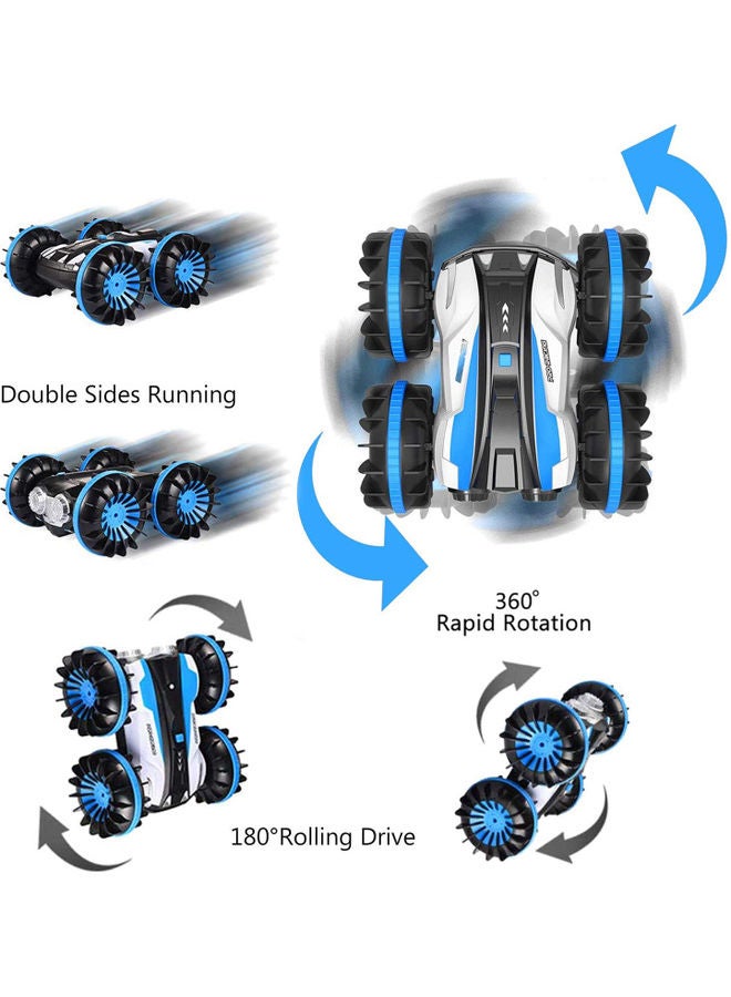 Arabest 4WD Stunt Car With Remote Control Blue - Image 2
